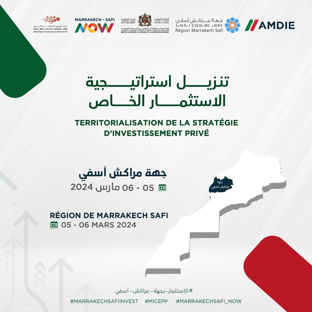 Le Ministre Mohcine Jazouli à Marrakech-Safi pour dynamiser l'investissement privé régional 4 Dynamisation de l'Investissement Privé : Le Ministre Mohcine Jazouli à Marrakech-Safi