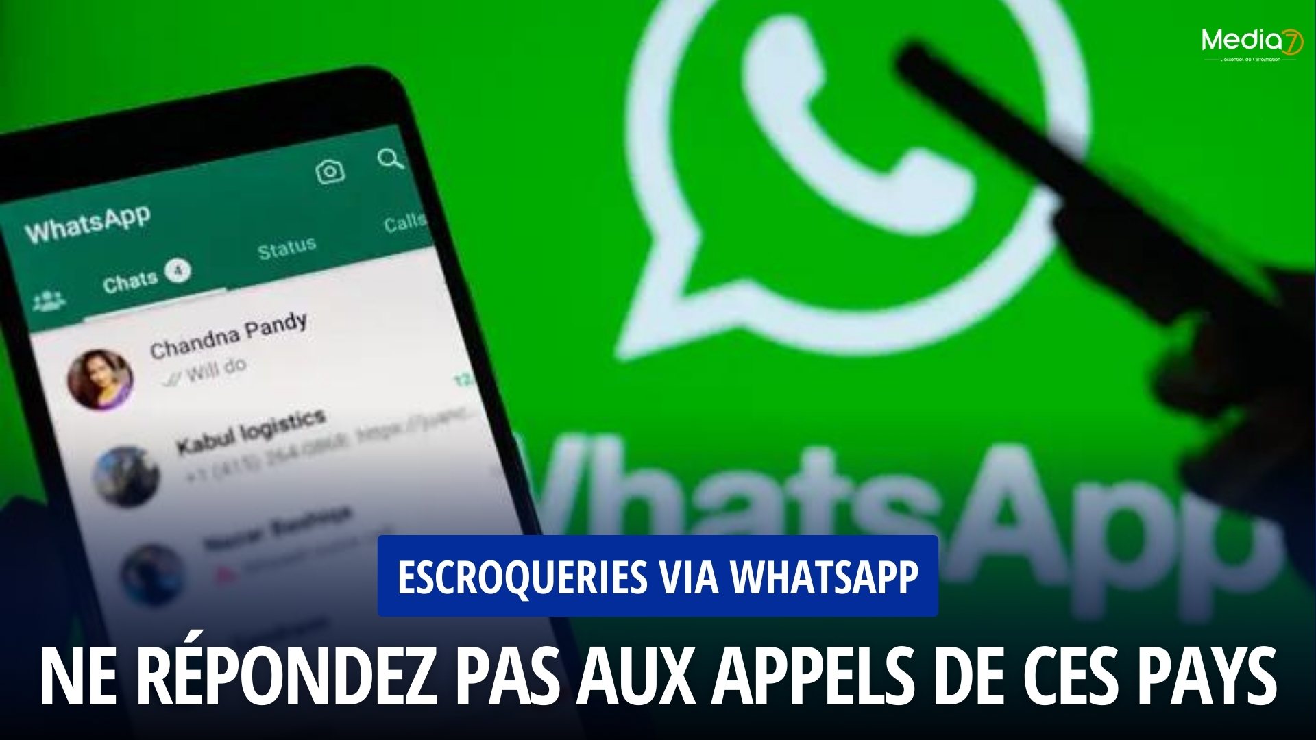 escroqueries via WhatsApp