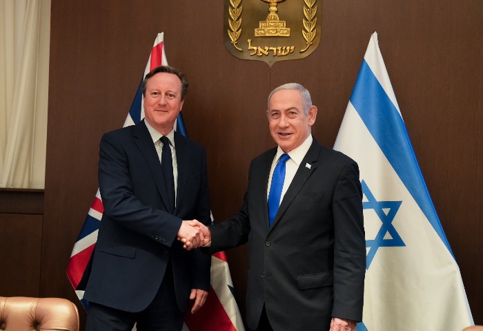 وزير الخارجية البريطاني يجري زيارة «تضامنية» لإسرائيل بعد هجمات إيران