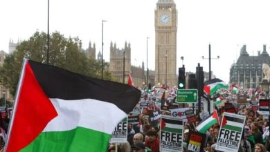 بريطانيا تدعم فلسطين، مظاهرات في شوراع لندن لوقف الحرب على غزة