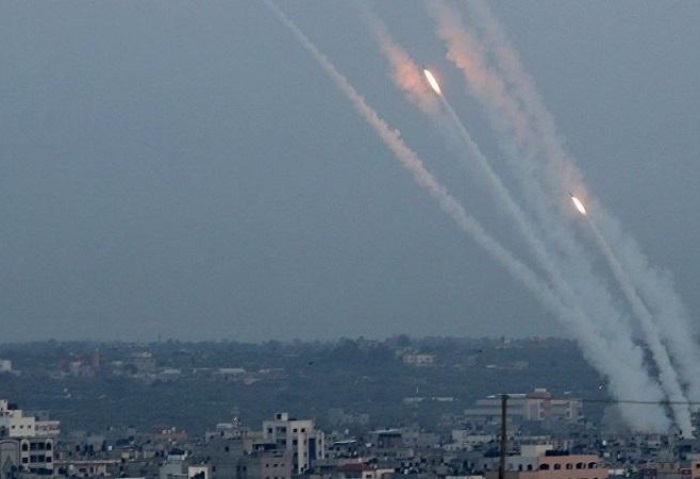 إطلاق 30 صاروخا من جنوب لبنان باتجاه الجولان المحتلة