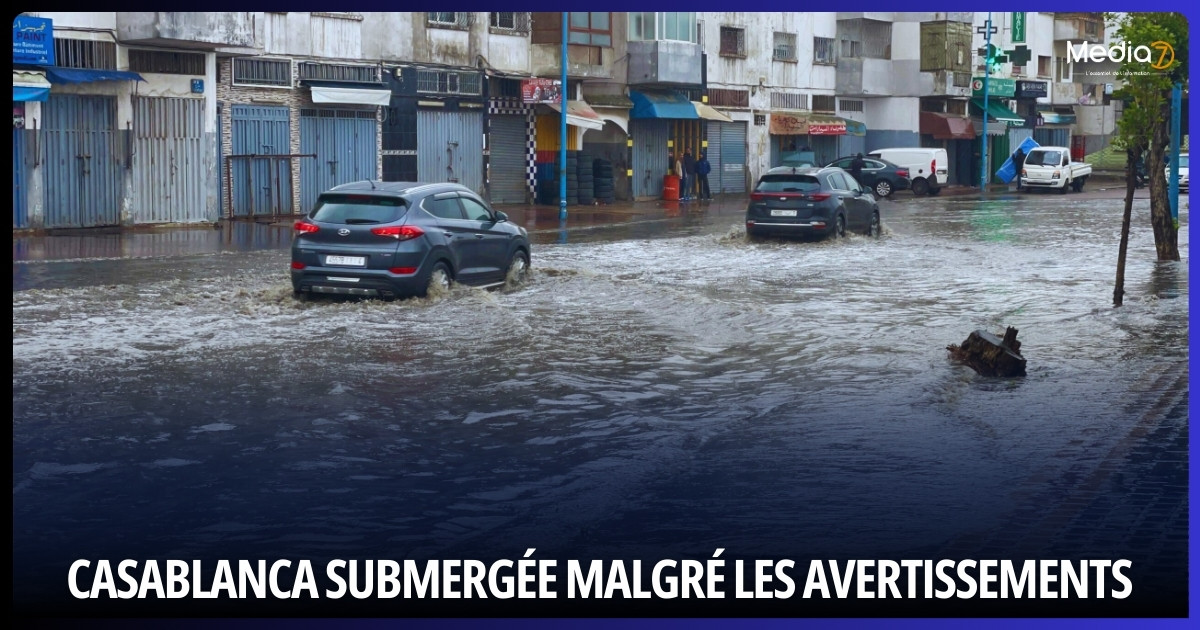 Casablanca Submergée Malgré les Avertissements