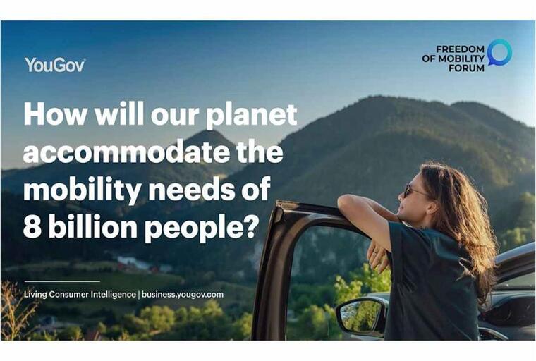 Freedom of Mobility Forum: YouGov présente les résultats de sa nouvelle enquête sur le transport écoresponsable