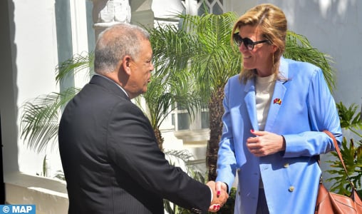 M. Laftit reçoit la ministre fédérale belge de l’Intérieur