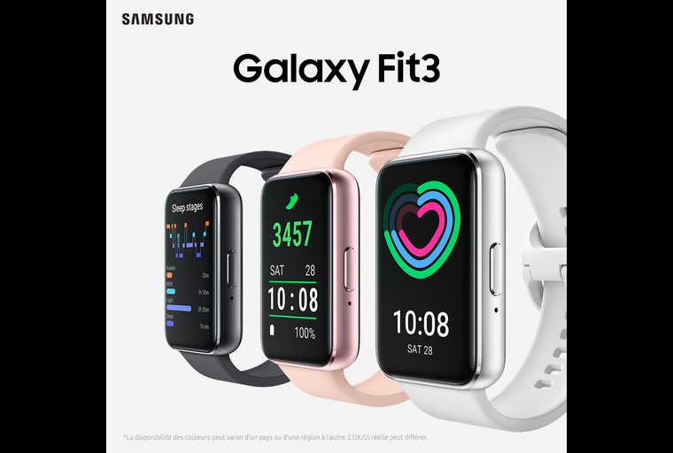 Samsung annonce la sortie de la nouvelle Galaxy Fit3
