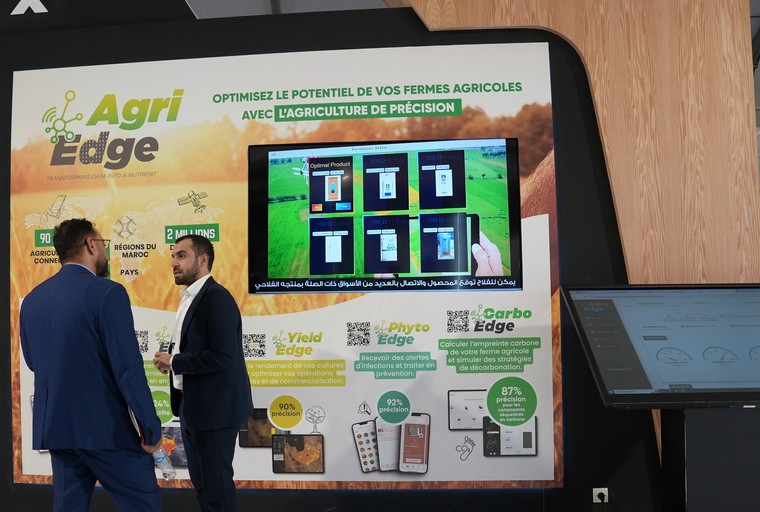 المعرض الدولي للفلاحة بالمغرب 2024: AgriEdge تستعرض نشاطها في مجال الفلاحة الرقمية