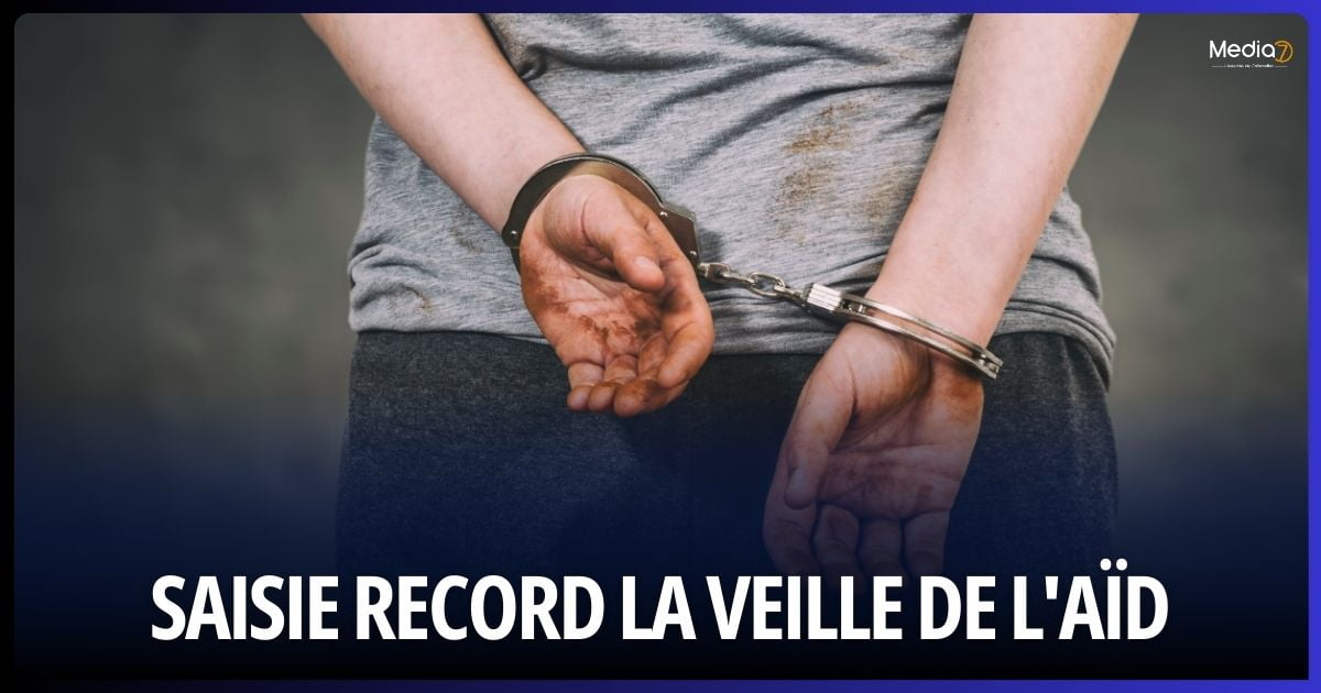 Saisie record la veille de l'Aïd
