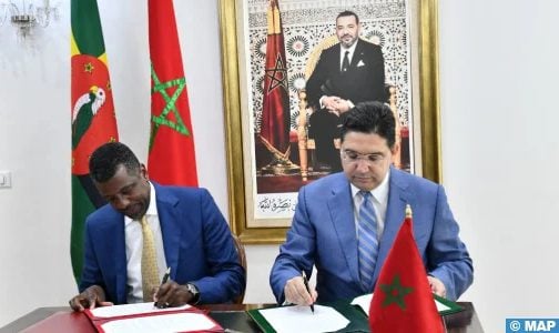 المملكة المغربية وكومنولث دومينيكا ملتزمتان بإبرام خارطة طريق للتعاون من الجيل الجديد 2025-2027 (بيان مشترك)