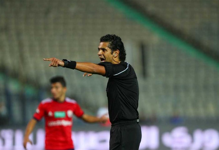 أحمد الغندور حكما لمباراة الأهلي والإسماعيلي في الدوري الممتاز