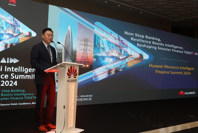 Casablanca : tenue de la 3ème édition du "Huawei Intelligent Finance Summit 2024"