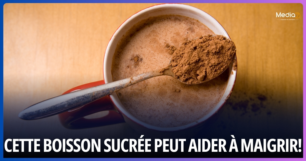 Cette Boisson Sucrée Peut Aider à Maigrir