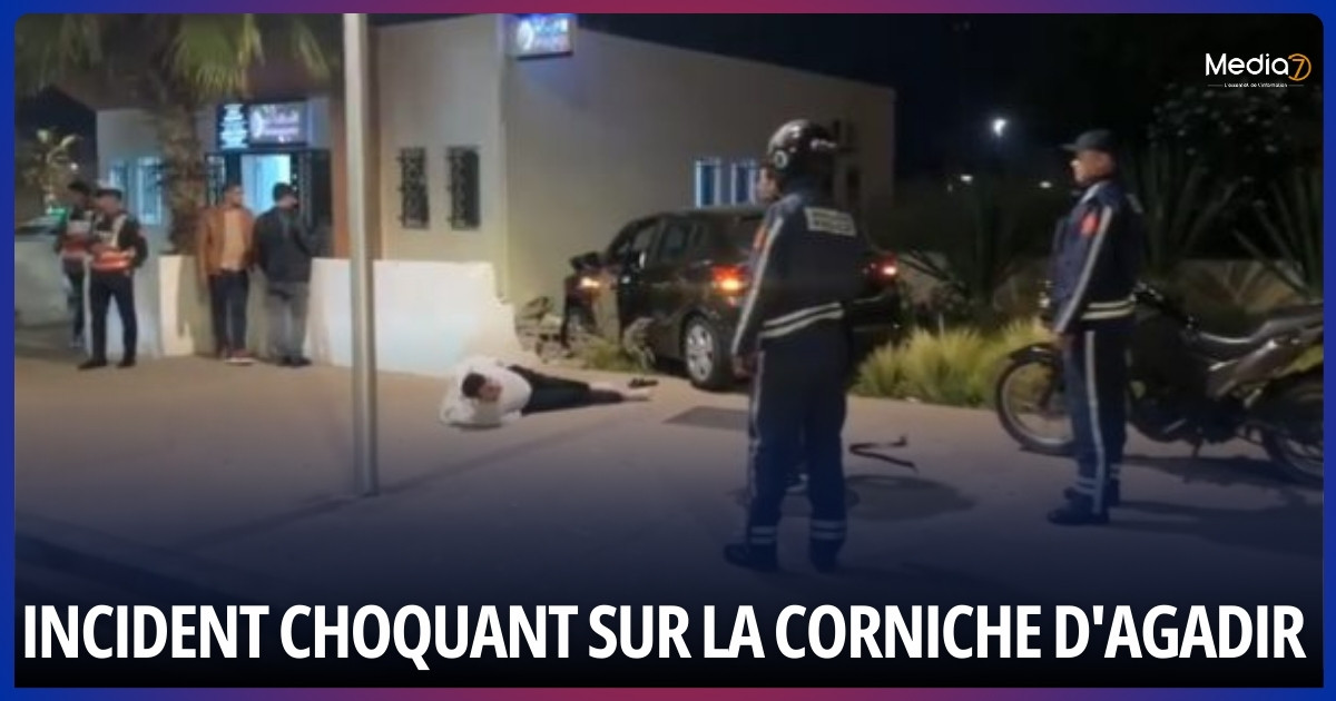 Incident Choquant sur la Corniche d'Agadir