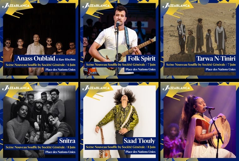Jazzablanca : "Nouveau Souffle", une scène dédiée à promouvoir l'originalité des artistes émergents