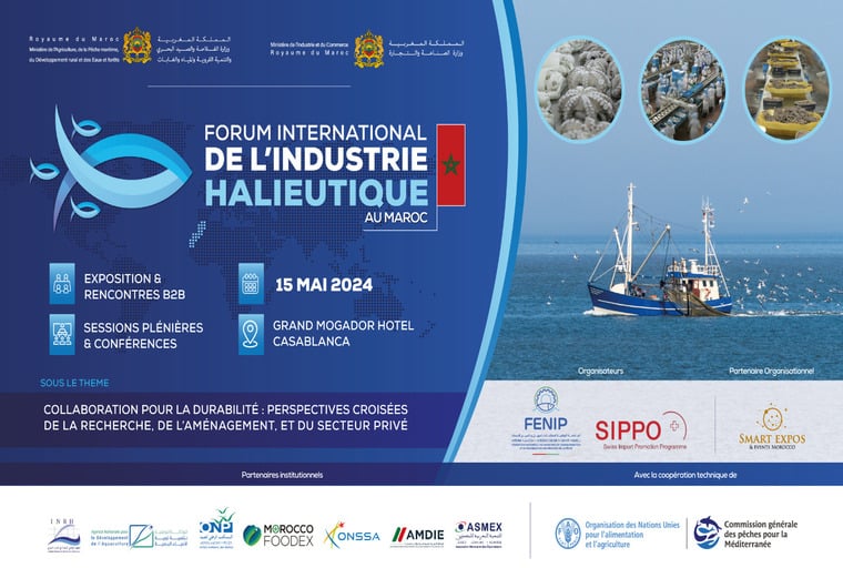Le 3ème Forum international de l'industrie halieutique au Maroc : une collaboration pour la durabilité (FENIP)