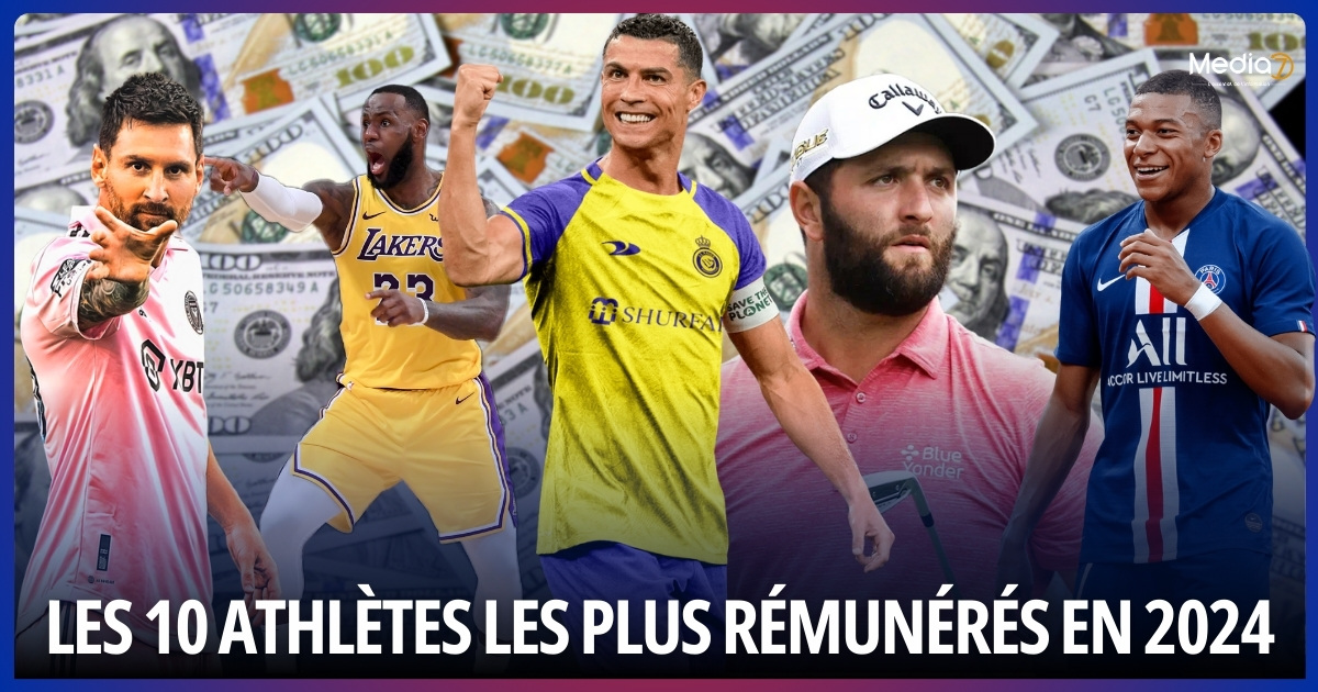Les 10 Athlètes les Plus Rémunérés en 2024