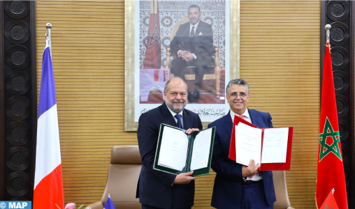 Maroc-France: Signature à Rabat d’un plan d’action de coopération technique dans le domaine judiciaire
