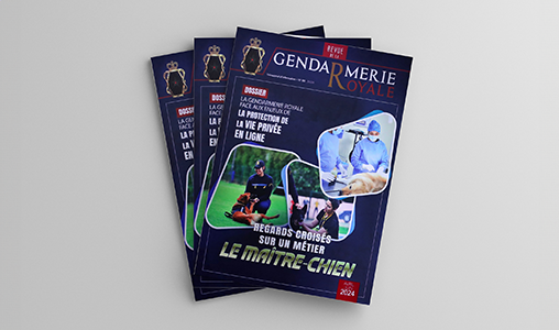 Parution du 80è numéro de la revue de la Gendarmerie Royale