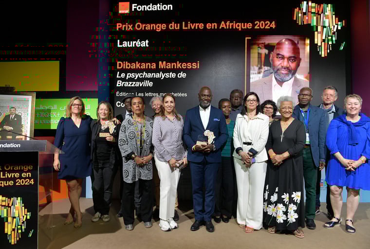 SIEL 2024: le Congolais Dibakana Mankessi remporte le Prix Orange du Livre en Afrique