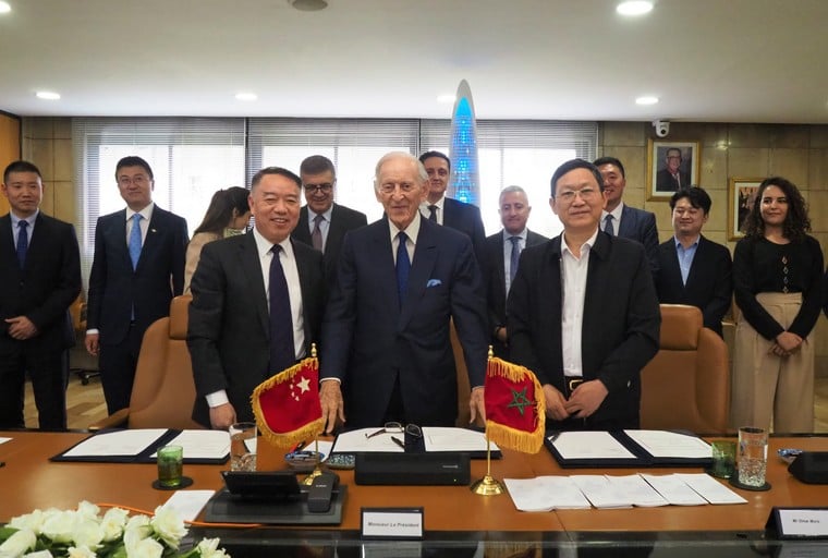 Signature d’accords pour l’installation de deux projets chinois à la Cité Mohammed VI Tanger Tech, d'un investissement de 910 M$