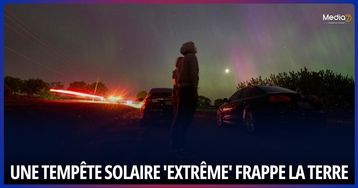 Une tempête solaire 'extrême' frappe la Terre