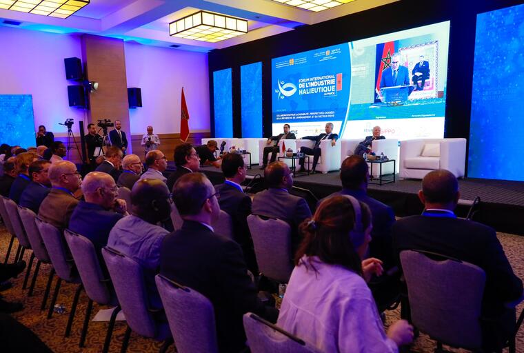 الدار البيضاء: افتتاح الدورة الثالثة للمنتدى الدولي للصناعة السمكية بالمغرب