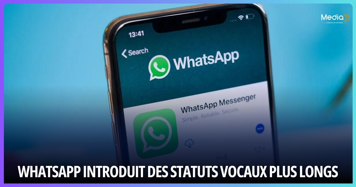 WhatsApp Introduit des Statuts Vocaux Plus Longs