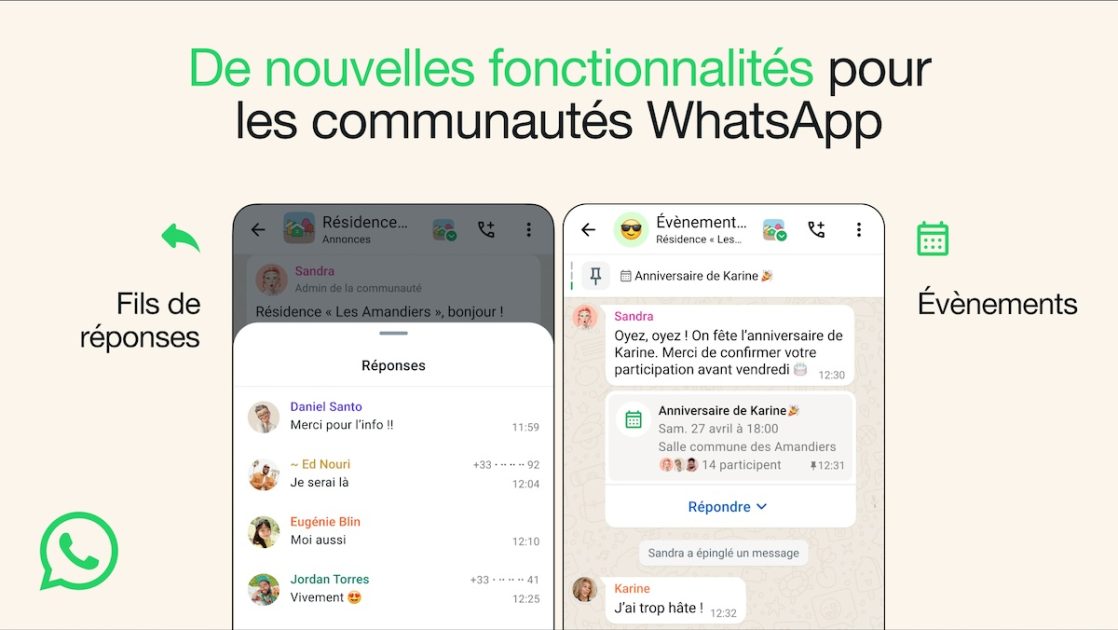 Innovation sur WhatsApp : Des Événements à Portée de Clic 3 WhatsApp Introduit la Création d'Événements dans les Communautés