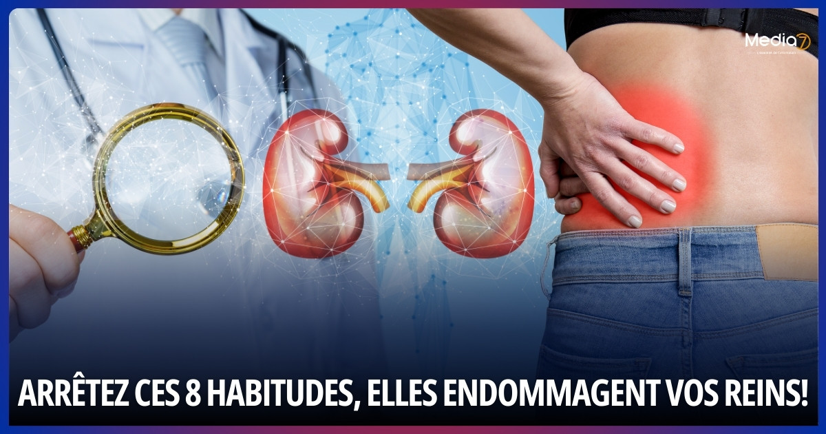Protégez vos reins: Évitez ces 8 habitudes nuisibles!