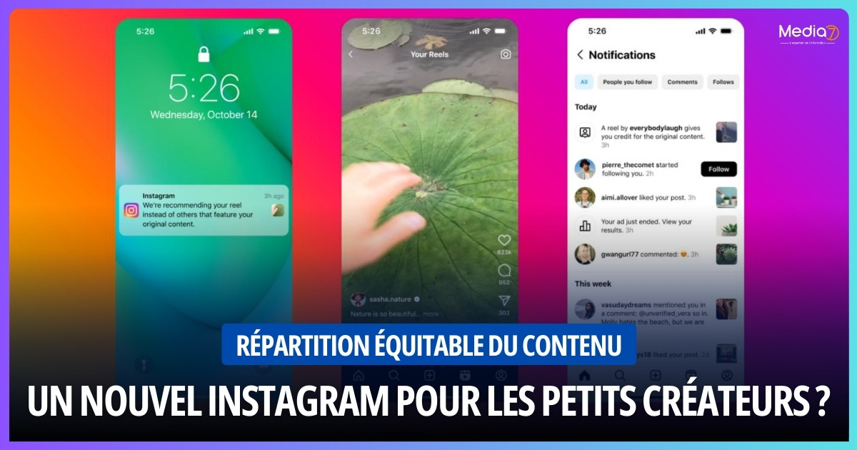 Instagram favorise les créateurs originaux : Nouveaux changements dans l'algorithme