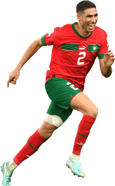 Top 20 des Joueurs Marocains les Mieux Cotés en 2024 3 Achraf Hakimi (60 M€) - PSG