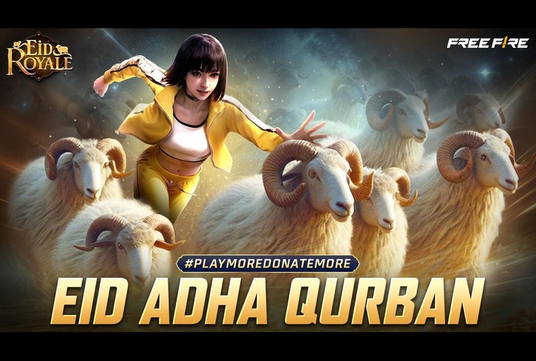 Garena Free Fire célèbre l'Aïd Al-Adha avec la campagne innovante "Aïd Royal" permettant aux joueurs de faire des dons de moutons