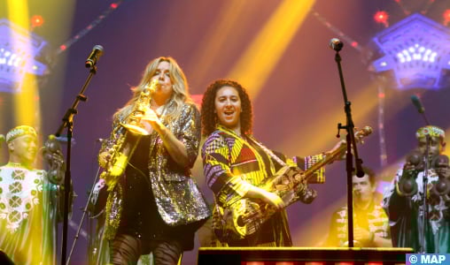 Jazzablanca : Candy Dulfer exceptionnelle sur scène, en fusion électrisante avec la Maalem Hind Ennaira