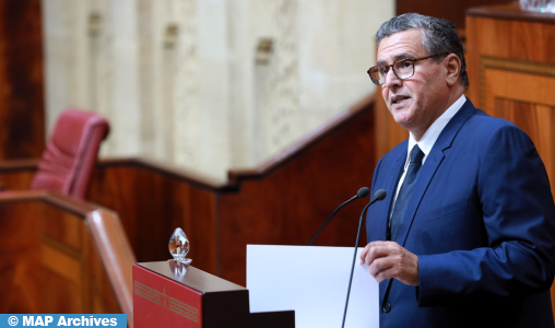 La capacité opérationnelle de tous les secteurs productifs a rebondi pendant le premier trimestre 2024 (M. Akhannouch)