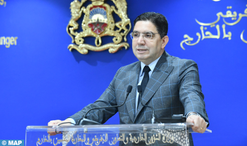 Le Maroc s’oppose à “la logique des donneurs de leçons et de ceux qui font du chantage” aux pays du Sahel (M. Bourita)