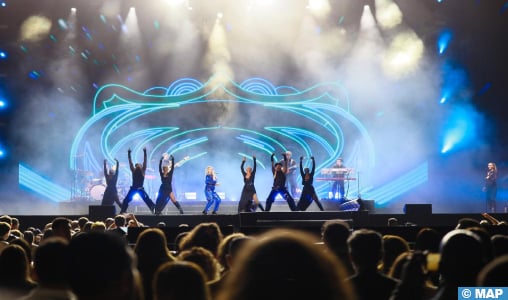 Mawazine 2024: la “princess of pop” Kylie Minogue enflamme la scène OLM Souissi