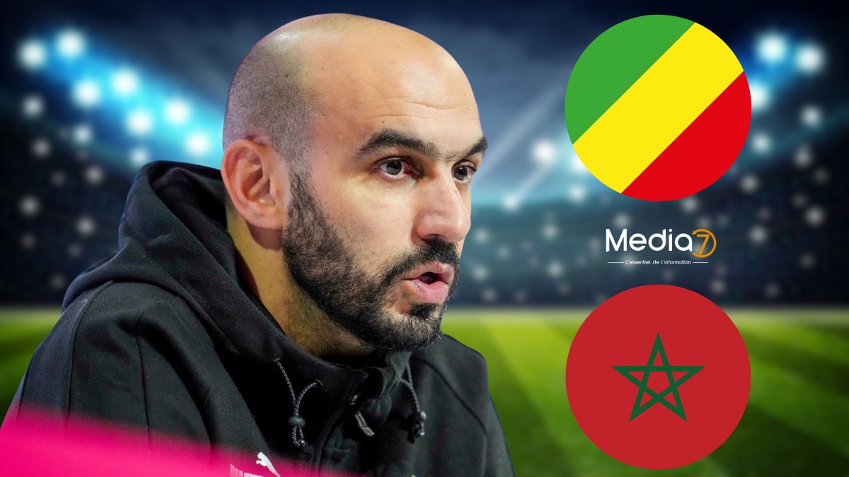 Walid Regragui Maroc-Congo