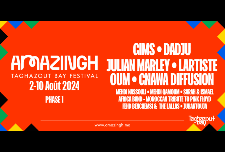 La 1ère édition de Amazingh Taghazout Bay Festival, du 02 au 10 août prochain