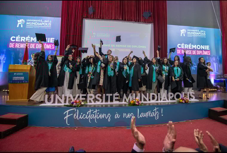 L'Université Mundiapolis fête ses lauréats au titre de l’année universitaire 2022-2023