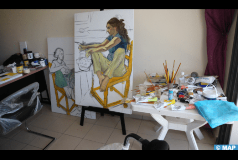 La Fondation Banque Populaire parraine huit artistes-peintres émergents dans une résidence à Bouznika