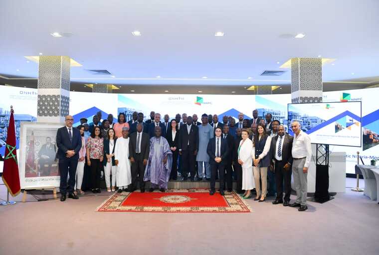انعقاد اجتماعات رفيعة المستوى بالرباط حول المشروع الاستراتيجي لأنبوب الغاز الإفريقي الأطلسي نيجيريا-المغرب (مكتب)