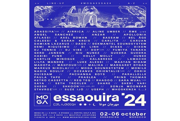 Essaouira: MOGA Festival révèle une programmation exceptionnelle