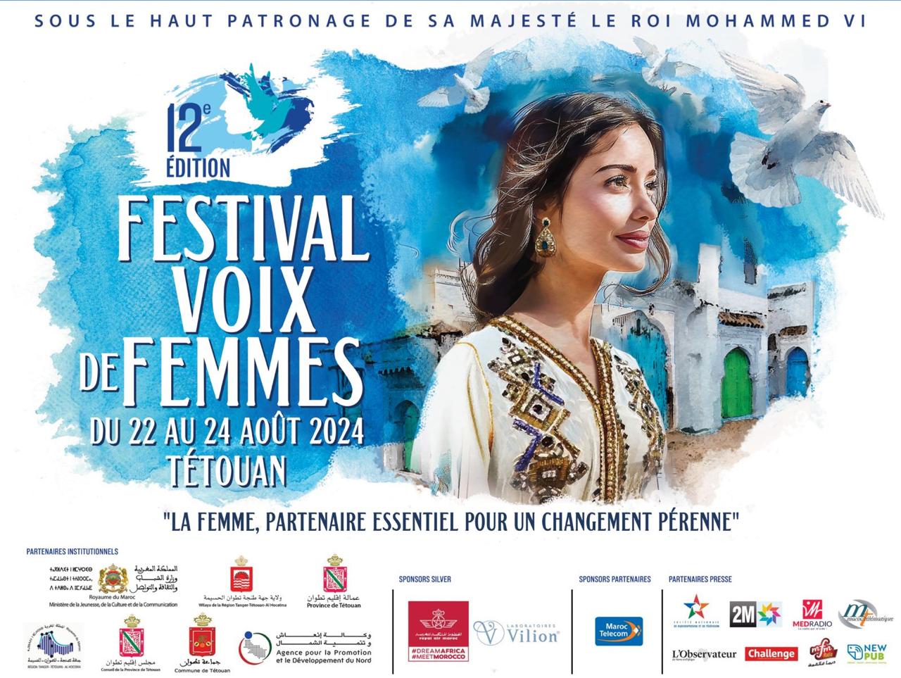 La 12ème édition du festival “Voix de Femmes”, du 22 au 24 août à Tétouan