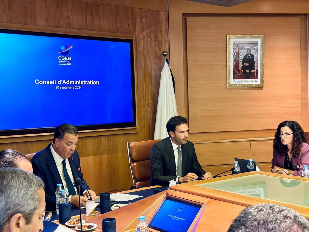 CGEM: Les priorités de la rentrée économique au cœur du conseil d’administration