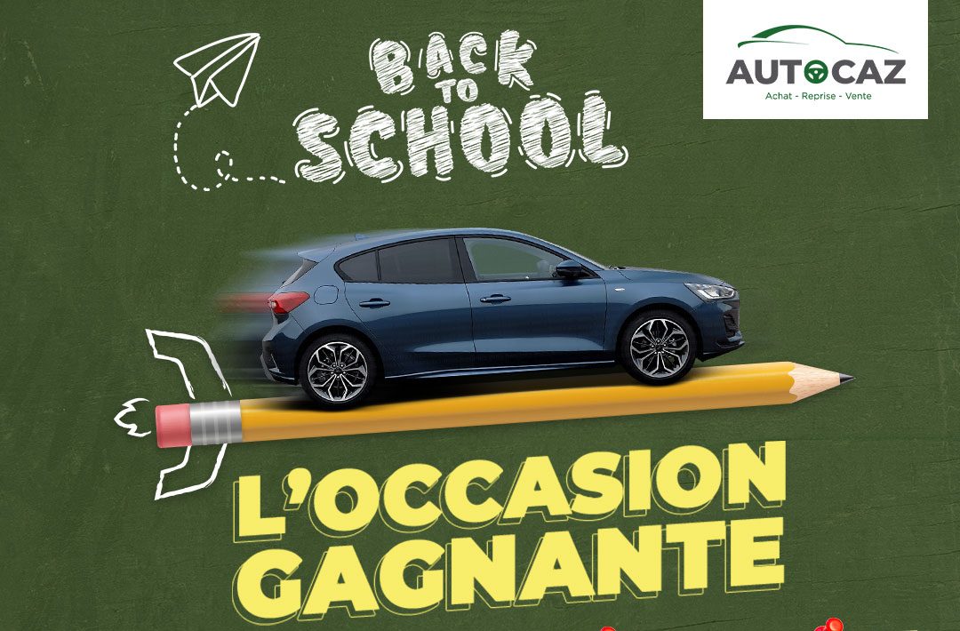 Autocaz lance une offre “Back to School”