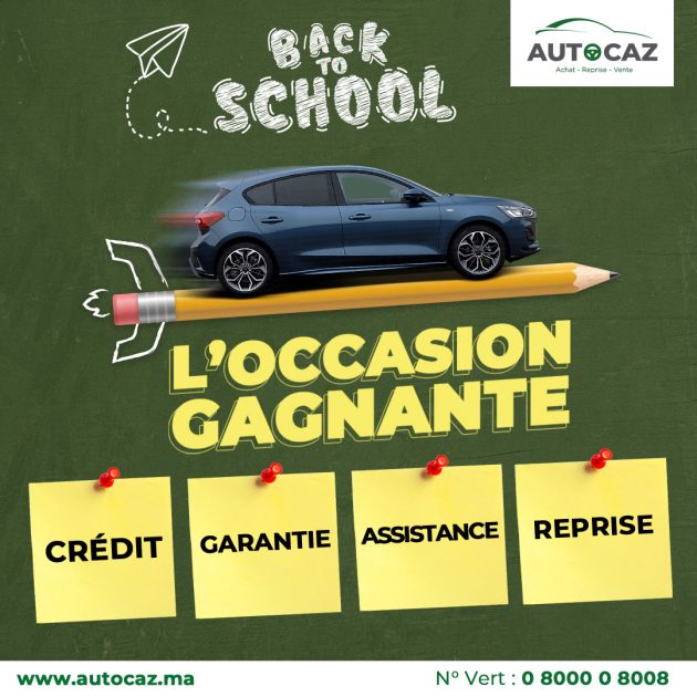 Autocaz : une nouvelle offre pour une rentrée scolaire simplifiée 3 Autocaz lance une offre “Back to School”