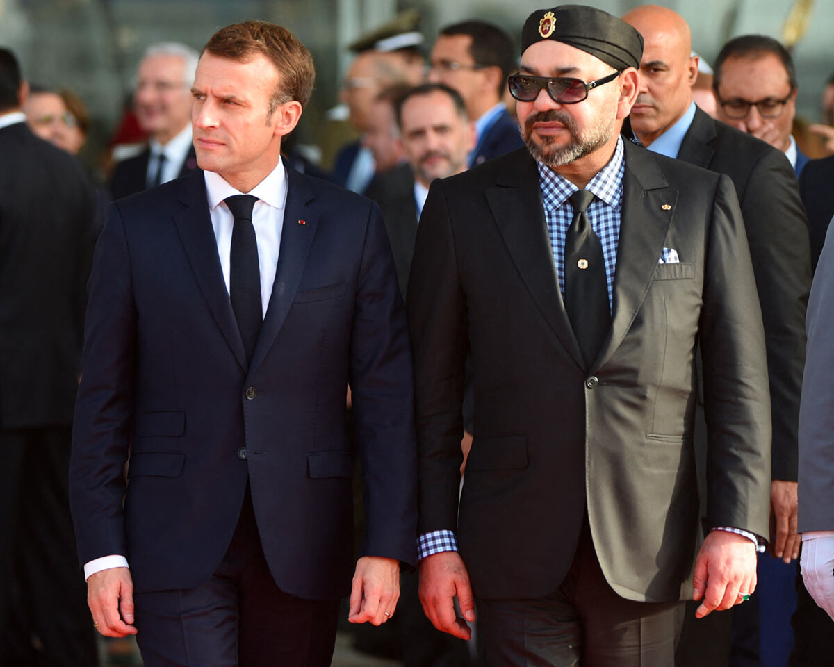 Emmanuel Macron au Maroc
