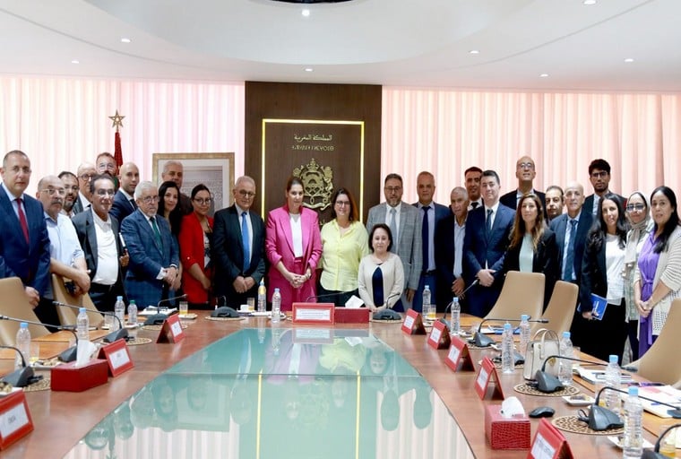 Mme El Mansouri préside une réunion avec le nouveau bureau du Conseil national de l’Ordre des architectes