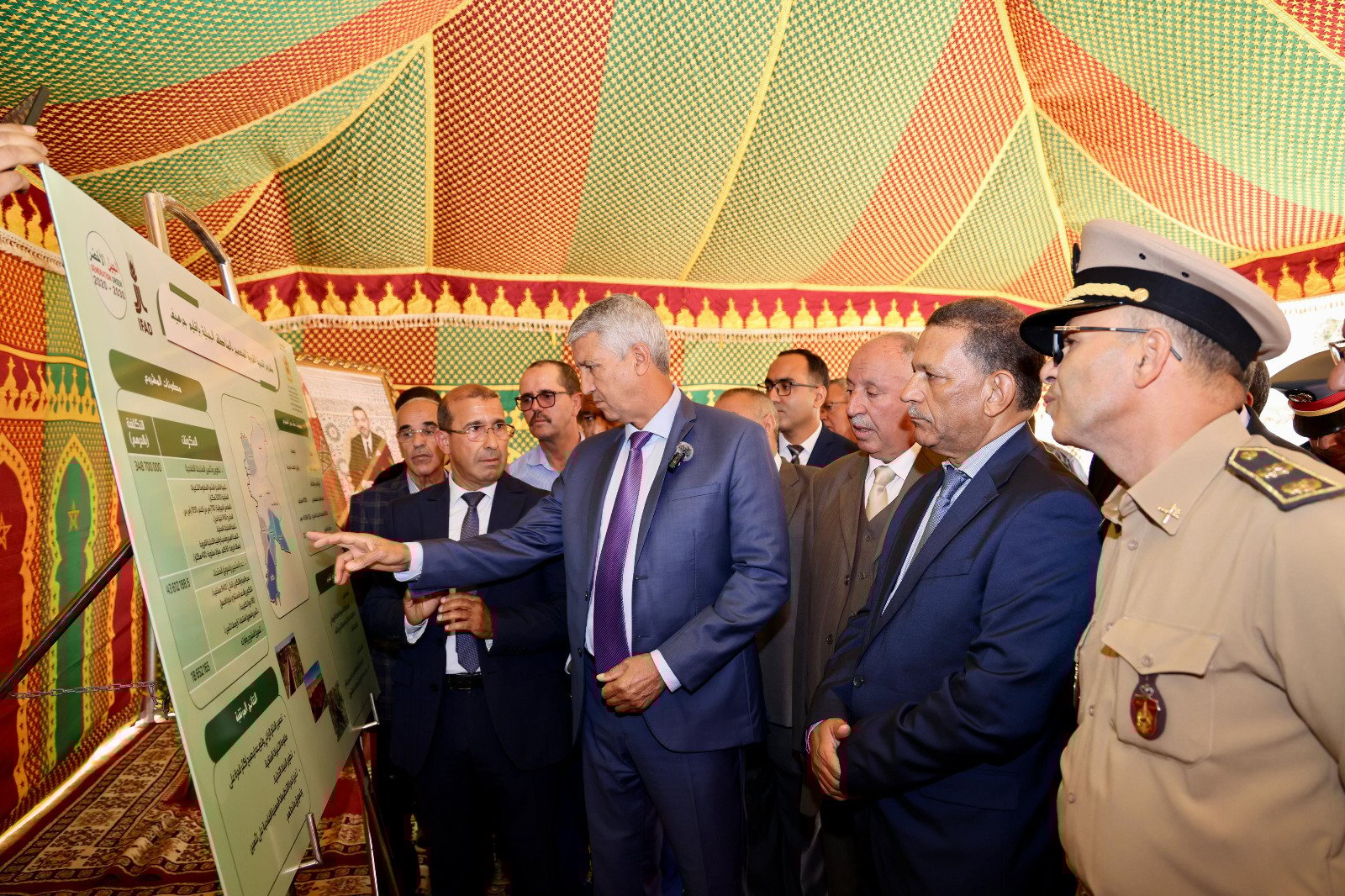 Province de Guercif : Lancement du PADERM et de plantation de filières de production tolérantes aux changements climatiques