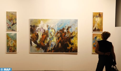 Vernissage à Rabat de l’exposition “La Voie” de l’artiste Mohamed Mekouar