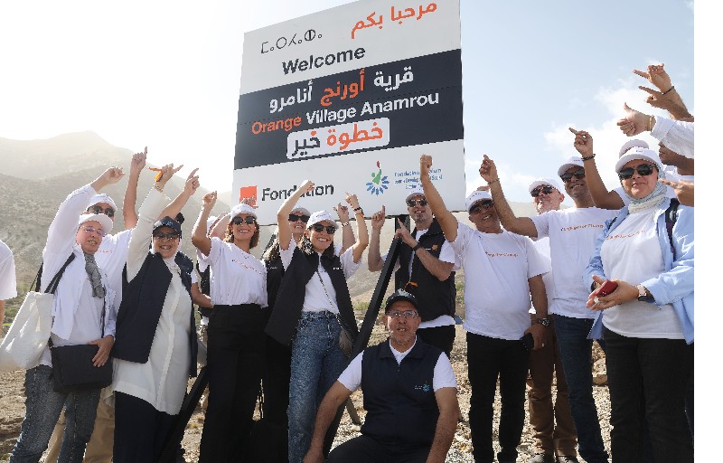 Al Haouz : Inauguration du premier “Orange Village” au Royaume